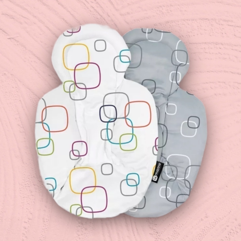 4MOMS Newborn Reversible Insert in Grey/White NWOB